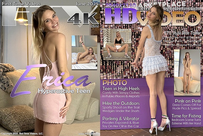 [FTVGirls] Erica - Hyperactive Teen
